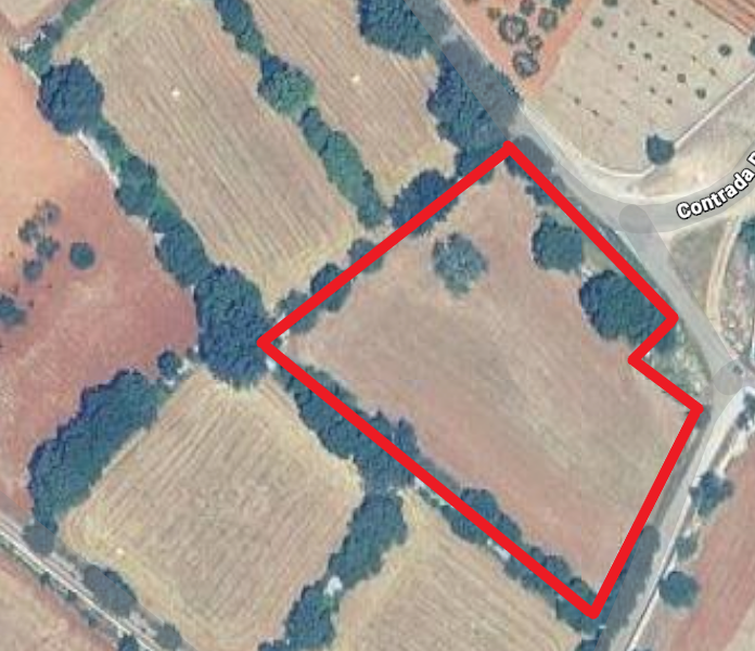 Terreno potenzialmente edificabile di 4.505 mq