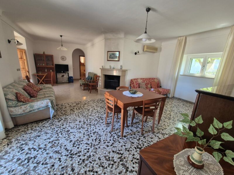 Villetta da rimodernare con terreno di pertinenza di 11.989 mq